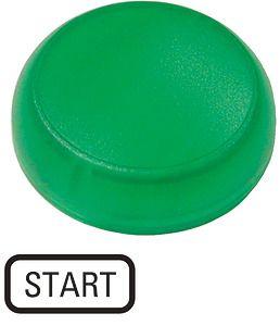 Линза для сигнальных ламп M22 -XL-G-GB1 выступающая "START" бел. EATON 218414