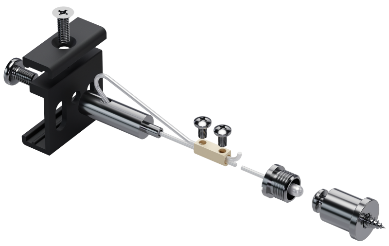 Аксессуар 96 579 ТС-КМП-01-2М-BL (комплект для подвесного монтажа) Innolux 96579