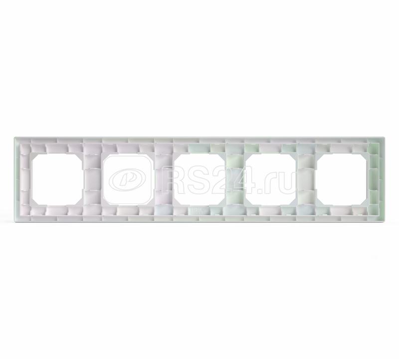 Рамка 5-м Pixel перламутр. TOKOV ELECTRIC TKE-PX-RM5-C04