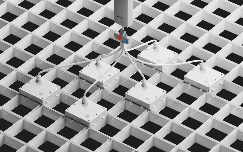 Аксессуар 99 968 КМ-02-1-100-ДВО-ГД02 комплект для встраиваемого монтажа (колпак+винты) Innolux 99968