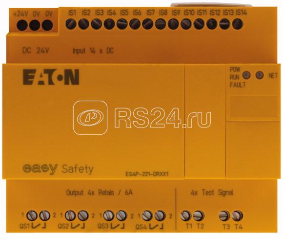 Реле безопасности EASYSafety 24В DC 14DI 4DO реле EASYNet ES4P-221-DRXX1 EATON 111018