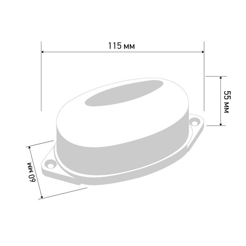 Строб-лампа накл. 30LED 0.5Вт 220В IP54 желт. NEON-NIGHT 415-111