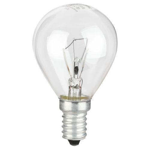 Лампа накаливания P45 60Вт шар прозрачная E14/E14 230В Эра Б0066522