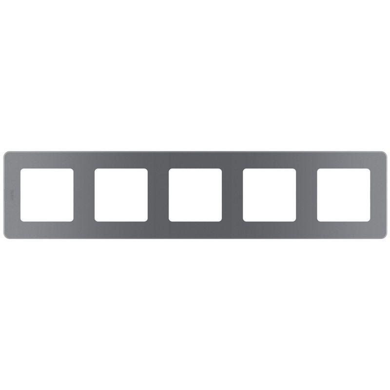 Рамка 5-м Inspiria дым. IEK 673977