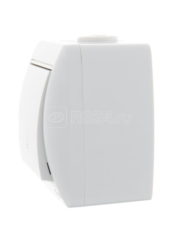 Кнопка звонка ОП Nata бел. LEZARD 710-0200-103