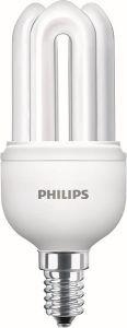 Лампа люминесцентная компакт. Genie 11Вт E14 3U 2700К 1PF/6 PHILIPS 929689133510