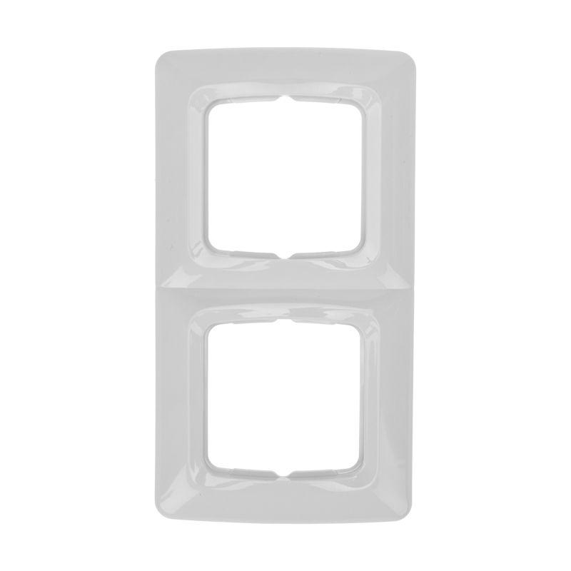 Рамка 2-м DEA горизонт. бел. Kranz KR-78-0226