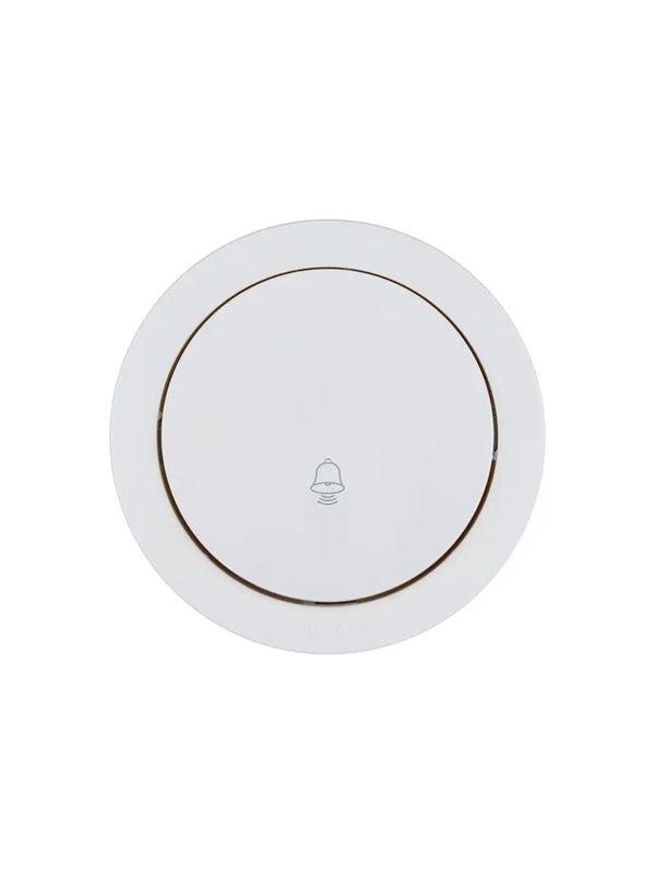 Кнопка звонка СП OSEN механизм бел. LEZARD 743-0288-103