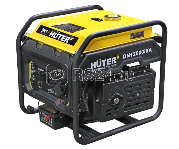 Генератор инверторный DN12500iXA электростартер HUTER 64/10/13