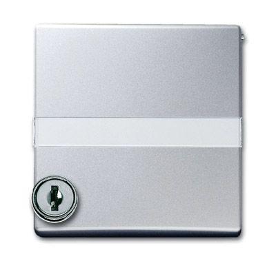 Плата промежуточная с крышкой для центр. плат серий Busch-Duro 2000 SI и Reflex SI с типовым зам. с полем для надписи IP44 Allwetter 44 серебристо-алюм. ABB 2CKA001710A3792