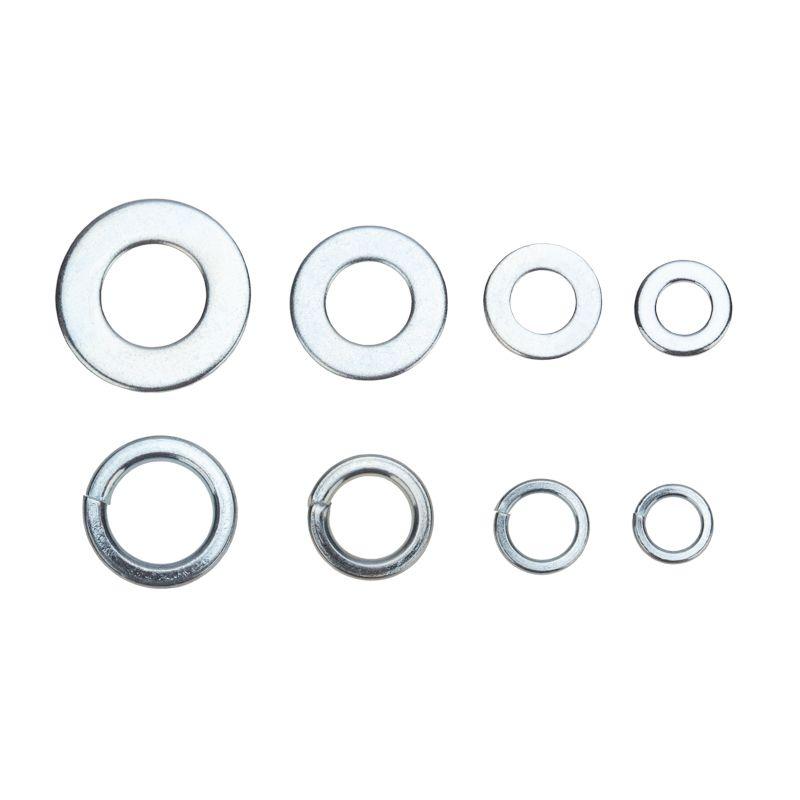 Набор плоских и гроверных шайб (уп.200шт) Kranz KR-01-3101-21