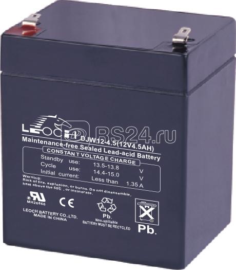 Аккумулятор 12В 4.5А.ч LEOCH DJW12-4.5 LEOCH