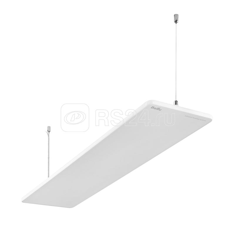 Обогреватель инфракрасный стеклянный 1.3кВт 220В BIH-GSW-1.3 бел. Ballu НС-1502639
