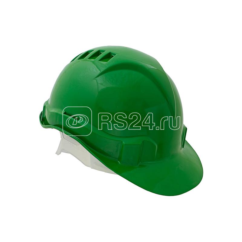 Каска Европа текстиль лента зел. ЕЛАНПЛАСТ КАС101-З