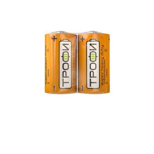 Элемент питания солевой C/R14-2S (уп.2шт) Трофи C0033713