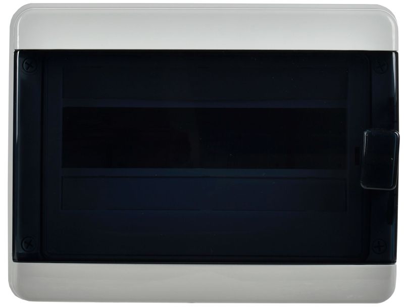Корпус КМПн-12 TEKFOR IP65 черн. прозр. дверь пластик. IEK TF5-KP72-N-12-65-K03-K02