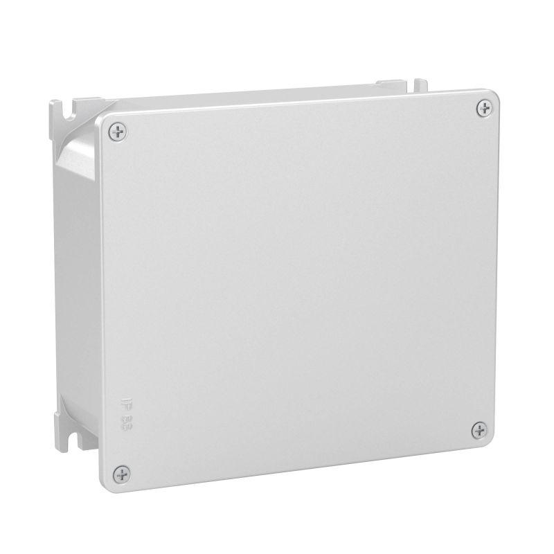 Коробка ответвительная 239х202х85мм IP66 RAL9006 окрашен. алюм. DKC 65304 Коробка ответвительная 239х202х85мм IP66 RAL9006 окрашен. алюм. DKC 65304