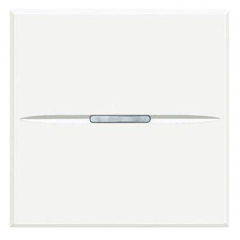 Кнопка аксиальная 1-кл Axolute 10А авт. клеммы 2мод. бел. Leg BTC HD4005M2AN