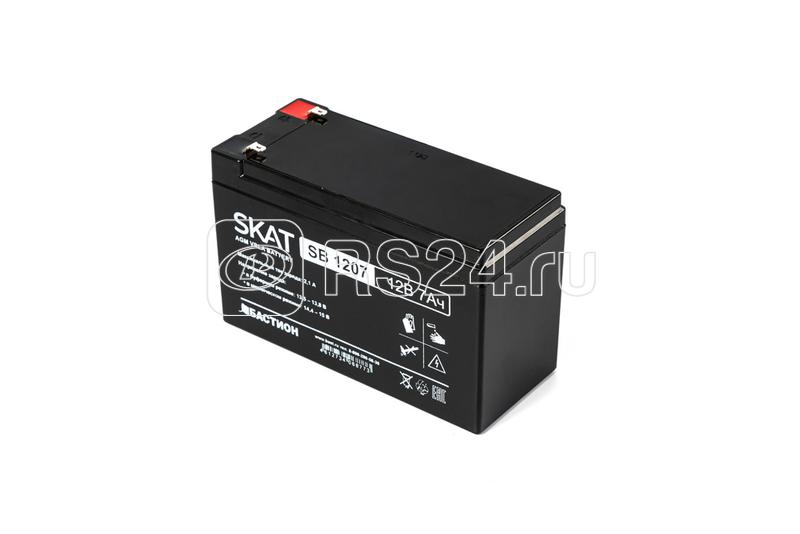 Аккумулятор 12В 7А.ч макс. ток заряда 2.1А SKAT SB 1207 Бастион 2533