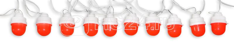 Гирлянда из фонарей ФС 12 с шагом 2м хвост 5м (6пм) Протэкт УП-00006793