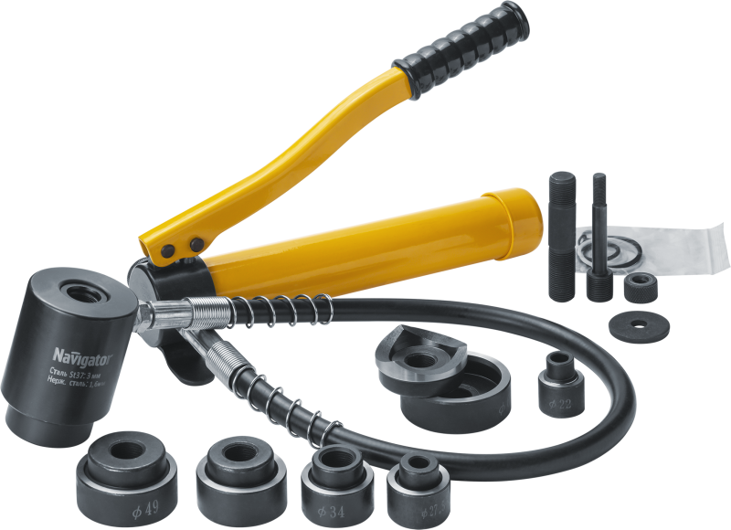 Пресс гидравлический Navigator 82 609 NHT-Pg04-P (помповый перфоратор) Navigator 82609