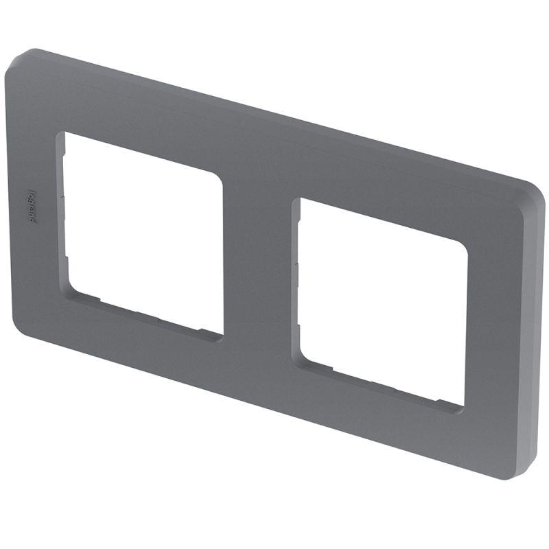 Рамка 2-м Inspiria дым. IEK 673947