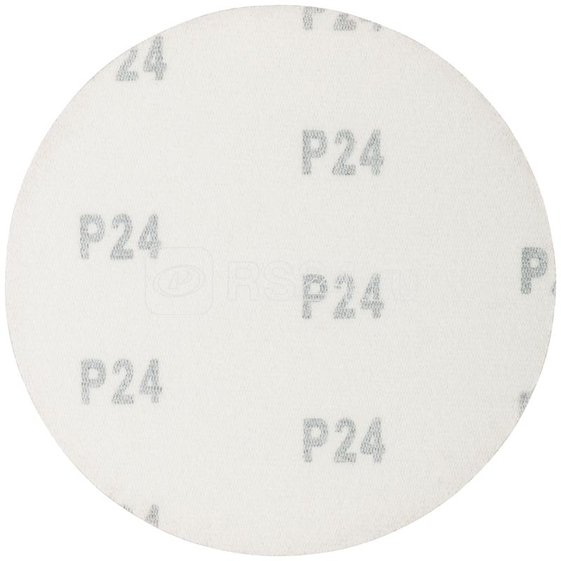 Круг абразивный шлифовальный на ворсовой основе под "липучку" Р24 125мм Profi (уп.5шт) Cutop 85-606