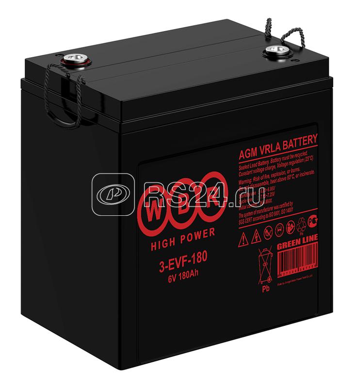 Аккумулятор тяговый 6В 180А.ч WBR 3-EVF-180 WBR