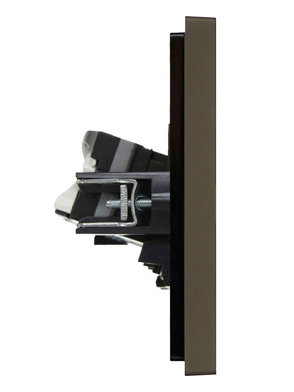 Розетка компьютерная 2-м RJ45 кат.5E FORTE&PIANO FP333 сер. IEK FP-K20-1-K03