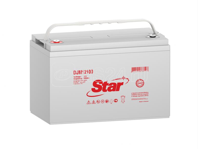 Аккумулятор 12В 100А.ч Star DJM12100