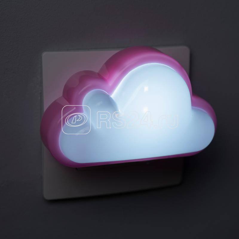 Светильник светодиодный NL-05-pk 0.5Вт 6500К IP20 в розетку ночник роз. ФАZА 5061934