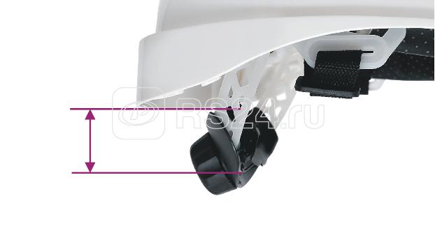 Каска Форвард текстиль храповик бел. ЕЛАНПЛАСТ КАС105