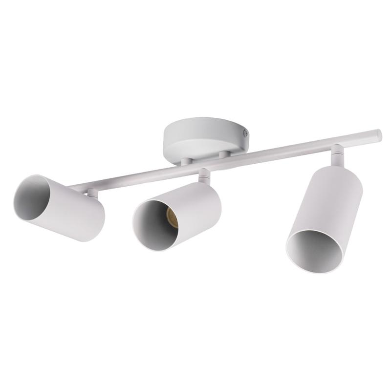 Светильник PCL-0403 3xGU10 IP20 230В WH настен./потолочн. декор. под лампу JazzWay 5066663