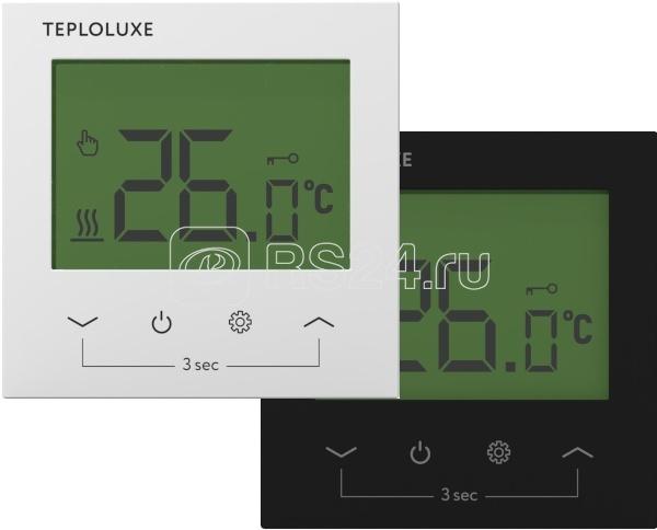 Терморегулятор электронный Pontus черн. Теплолюкс 100037088300