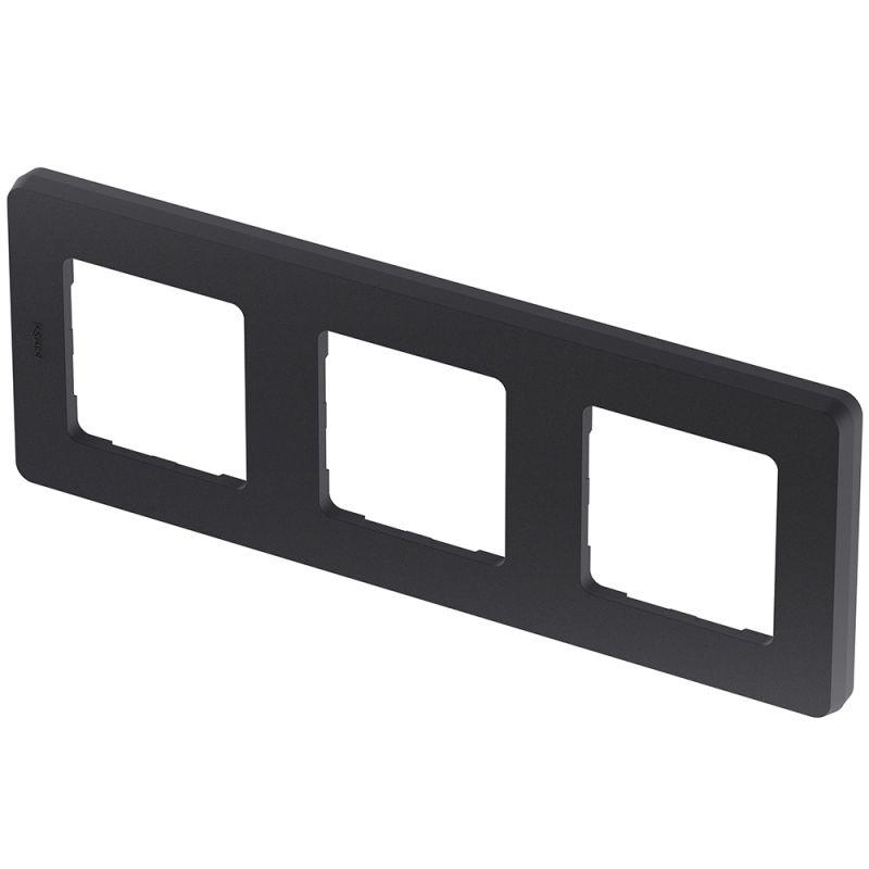 Рамка 3-м Inspiria антрацит IEK 673953