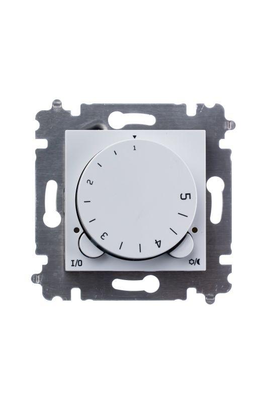 Терморегулятор Levit с поворотной ручкой 16А сер./бел. 16A ABB 2CHH920003A6016