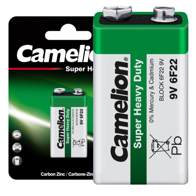 Элемент питания солевой "крона" 6F22 BL-1 (блист.1шт) Camelion 1672 Элемент питания солевой "крона" 6F22 BL-1 (блист.1шт) Camelion 1672