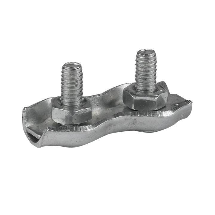 Зажим для троса двойн. Duplex (2мм) EKF zdtd-2