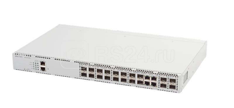 Коммутатор Ethernet 12 портов 1000Base-X(SFP) 4 комбинированных порта 10/100/1000Base-T/1000Base-X(SFP) 4 порта 10GBase-R (SFP+) L3 2 слота для модулей питания ELTEX MES3316F