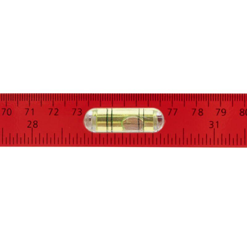 Уровень алюминиевый "Рельс" 1500мм 3 глазка (1 поворотный) Rexant 12-9215