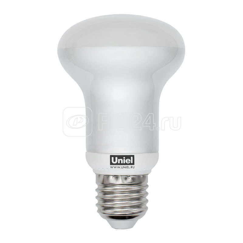 Лампа люминесцентная компакт. ESL-RM63 15Вт E27 4200К Uniel 05263