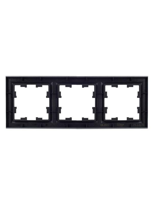 Рамка 3-м BRITE РУ-3-БрТБ бронза IEK BR-M32-K45
