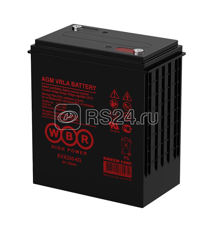 Аккумулятор тяговый 6В 330А.ч WBR EVX330-6G WBR