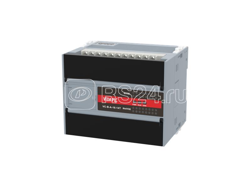 Контроллер программируемый логический VC-ВS-A-8-6T 220В AC 36 вх. сигналов 24 вых. транз. сигнала 2 порта связи без возможности расширения RoHS VEDA CBV10040