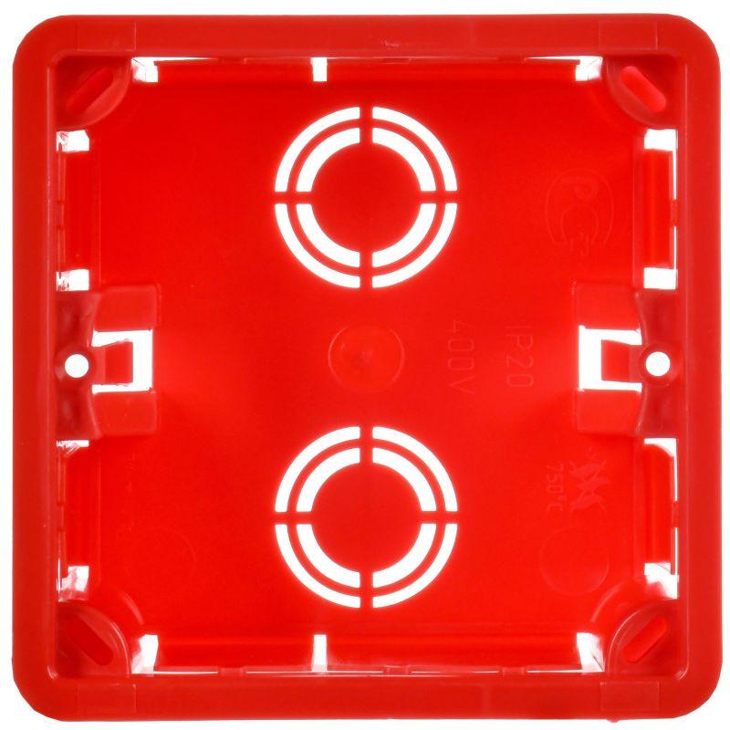 Коробка распаячная СП 92х92х45 IP20 КМ41001 (с саморезами с крышкой) IEK UKT11-092-092-040