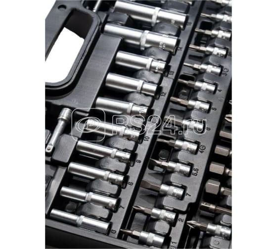 Набор инструментов 1/2дюйм; 1/4дюйм CrV пластик. кейс (94 предм.) Вихрь 73/6/7/5