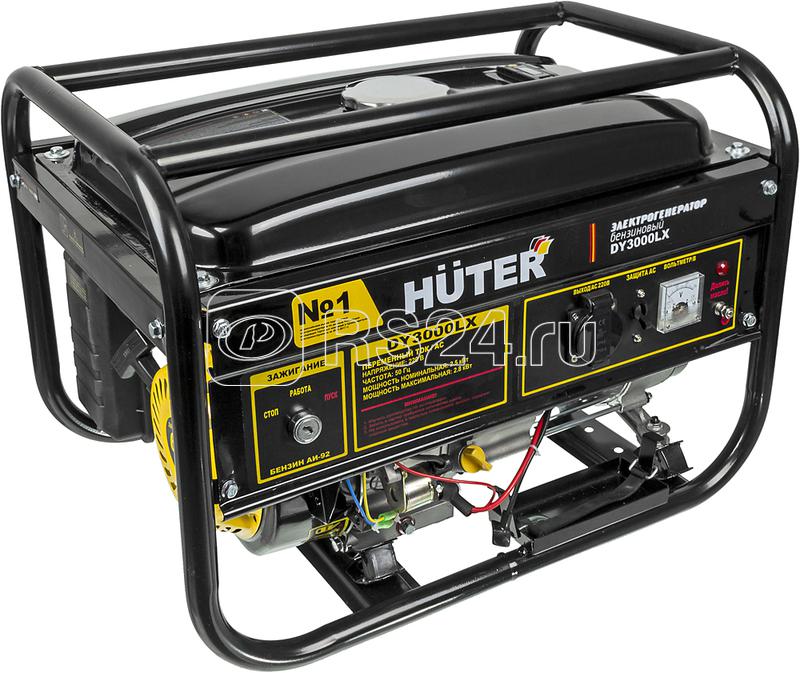Бензогенератор DY3000LX 1ф 2500Вт электростартер HUTER 64/1/10