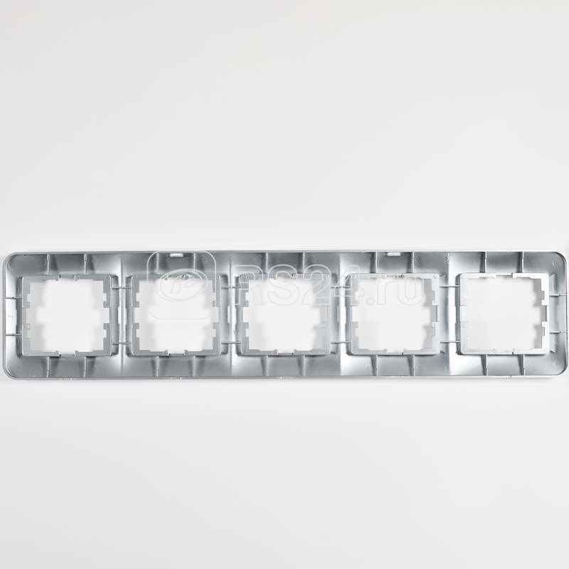 Рамка 5-м Karina Life горизонт. матов. серебр. LEZARD 708-4300-150