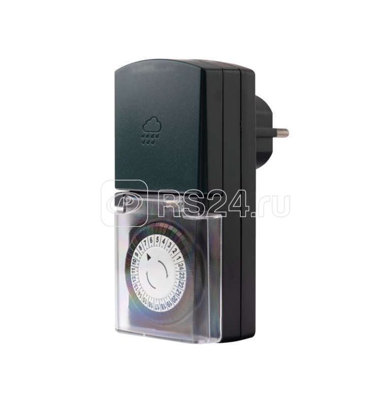 Таймер механический суточный влагозащ. с крышкой 16А/3600Вт Duwi 25804 9