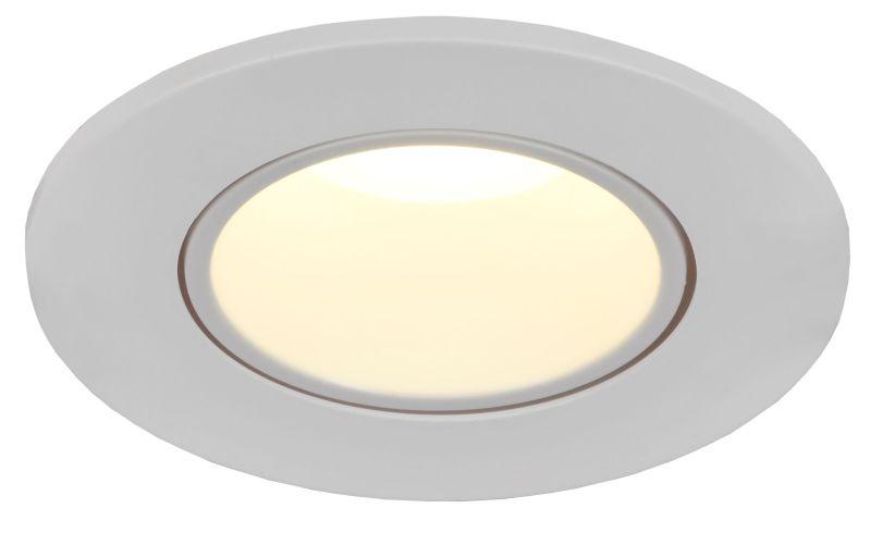 Светильник 4104 встраиваемый MR16 круг пласт. бел. IEK LT-UVB0-4104-GU05-1-K01